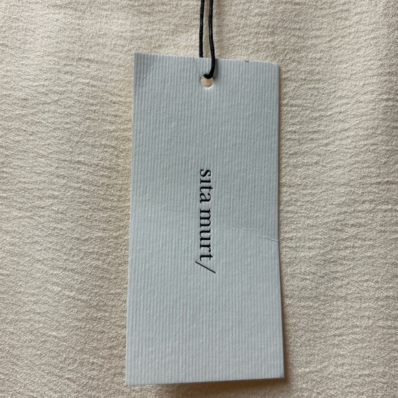 NWT Sita Murt Dress 42/US 8 Ecru Cream MSRP $238 - Picture 6 of 11